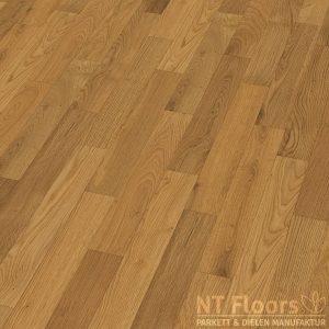 Stabparkett Eiche Naturell - 10-22mm - gebürstet geölt - NT Floors Massivparkett