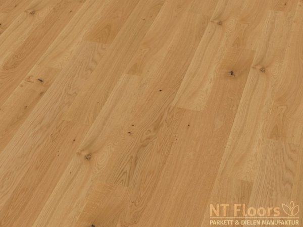 Stabparkett Eiche Rustikal - 10-22mm - gebürstet geölt - NT Floors Massivparkett