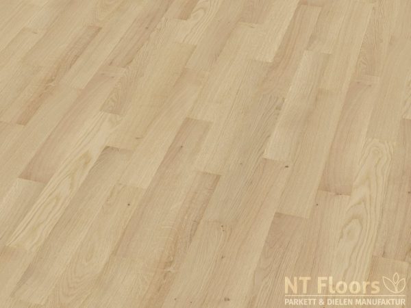 Stabparkett Eiche Select-Natur - 10-22mm - gehobelt naturbelassen roh - NT Floors Massivparkett