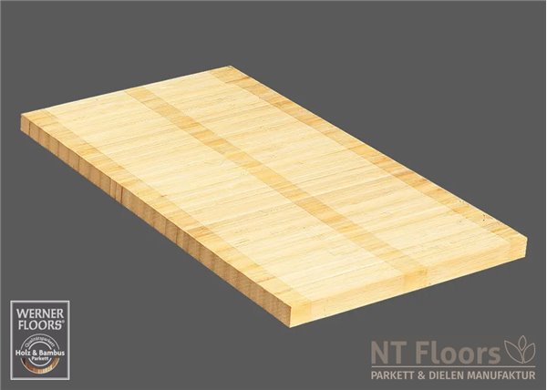 Bambus Industrieparkett natur 17mm