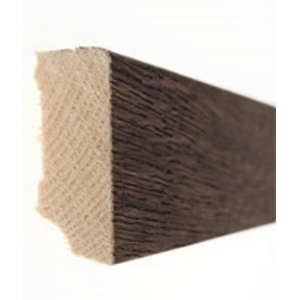 Sockelleiste furniert CUBE - 16x40mm oder 16x60mm - Eiche, Buche, Ahorn, deckend weiß - NT Floors Massivholzleisten mit Deckfurnier lackiert + geölt