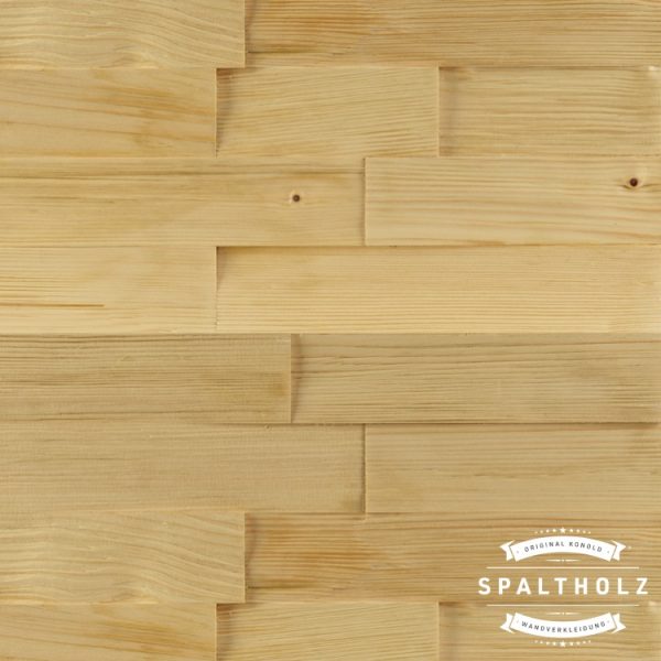 Spaltholz Wandelement Fichte 6cm - Konold – Bild 2