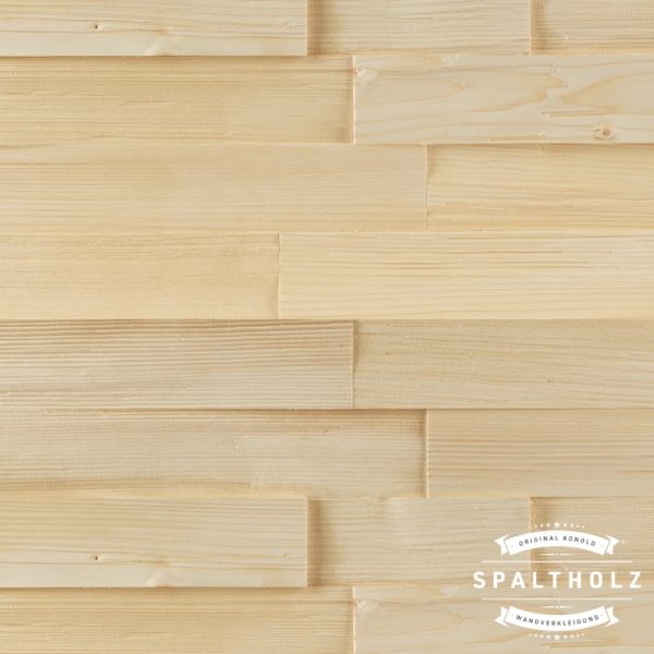 Spaltholz Wandelement Fichte 6cm - Konold