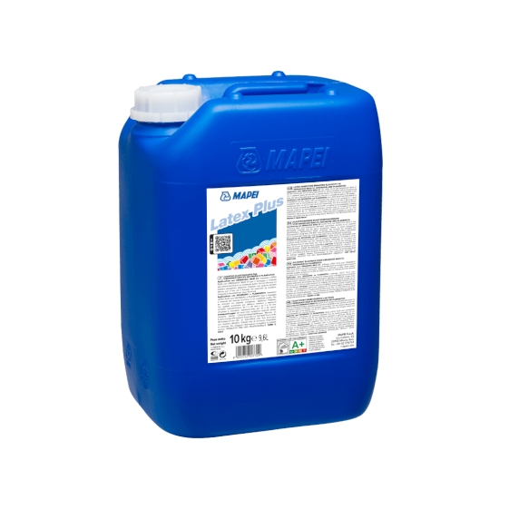 Mapei Latex Plus elastifizierende Dispersion - Systemkomponente zur Spachtelmasse Planipatch Xtra standfest für elastische Spachtelungen - NT Floors Parkett & Dielenmanufaktur Leipzig
