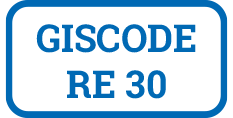Die STAUF Grundierung VEP 195 ist mit dem Giscode RE30, Epoxidharz-Produkte, sensibilisierend, total solid, klassifiziert!