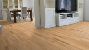 Stabparkett Roteiche - verlegt im englischen Verband - NT Floos Leipzig Parkett & Dielenmanufaktur