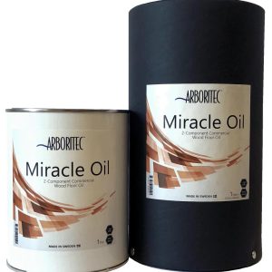 Holzbodenöl Arboritec Miracle Oil 2K - Color - Farbton x-weiss, braun, schwarz, grau und rotbraun (Farbtöne untereinander mischbar)
