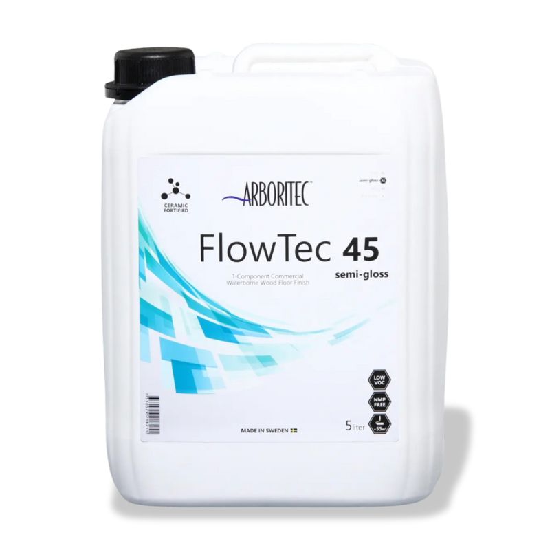 Arboritec FlowTec Wasserlack - 1K PU Wassersiegel für Wohnbereiche + wenig beanspruchten Gewerbebereich