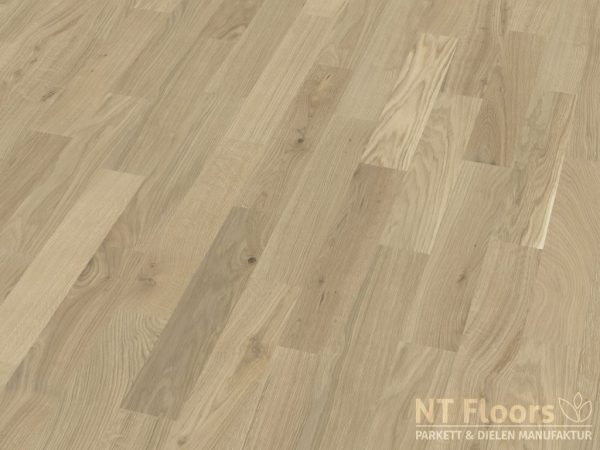 Stabparkett Eiche Natur - naturbelassen, roh - gehobelt, umlaufend Nut-Feder - NT Floors Parkett & Dielenmanufaktur Leipzig