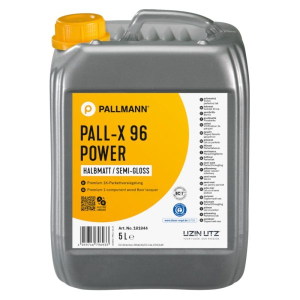 Pallmann Parkettlack PALL-X 96 POWER halbmatt - 1K (einkomponentig) Versiegelung für Parkett und Holzböden
