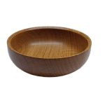 Eichenholz Schale - von Hand gedrechselt - geschliffen, geölt + Finish mit Holzcreme PLUS - Fründ Massivholzdesign