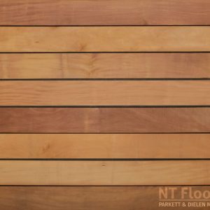 Holz Terrassendiele Garapa PRIME 21x90mm - Oberfläche glatt - NT Floors Leipzig