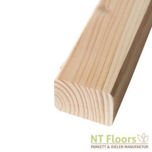 Holz Unterkonstruktion Douglasie 60x80mm - Holz UK in 3,0, 4,0 und 5,0m Länge für Terrassendielen aus Holz - NT Floors Leipzig