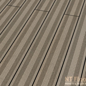 WPC Terrassendiele französisch kieselgrau - SOLID französisch (Sichtseite) - NT Floors Leipzig