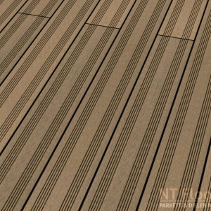 WPC Terrassendiele französisch mandelbraun - SOLID französisch (Sichtseite) - NT Floors Leipzig
